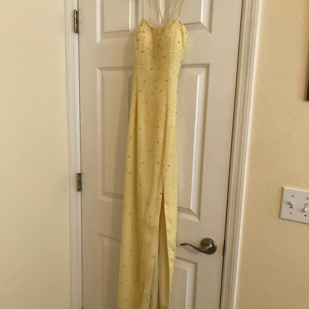 Yellow Prom Dress